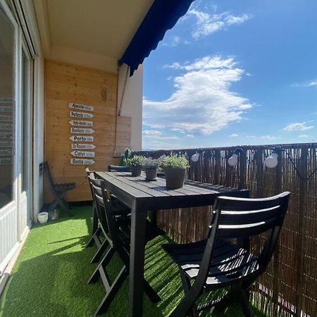 Ferienwohnung Vue Mer Au Carre D'Or De Ajaccio - Parking, Wifi Exterior foto