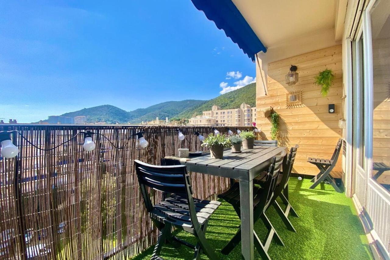 Ferienwohnung Vue Mer Au Carre D'Or De Ajaccio - Parking, Wifi Exterior foto