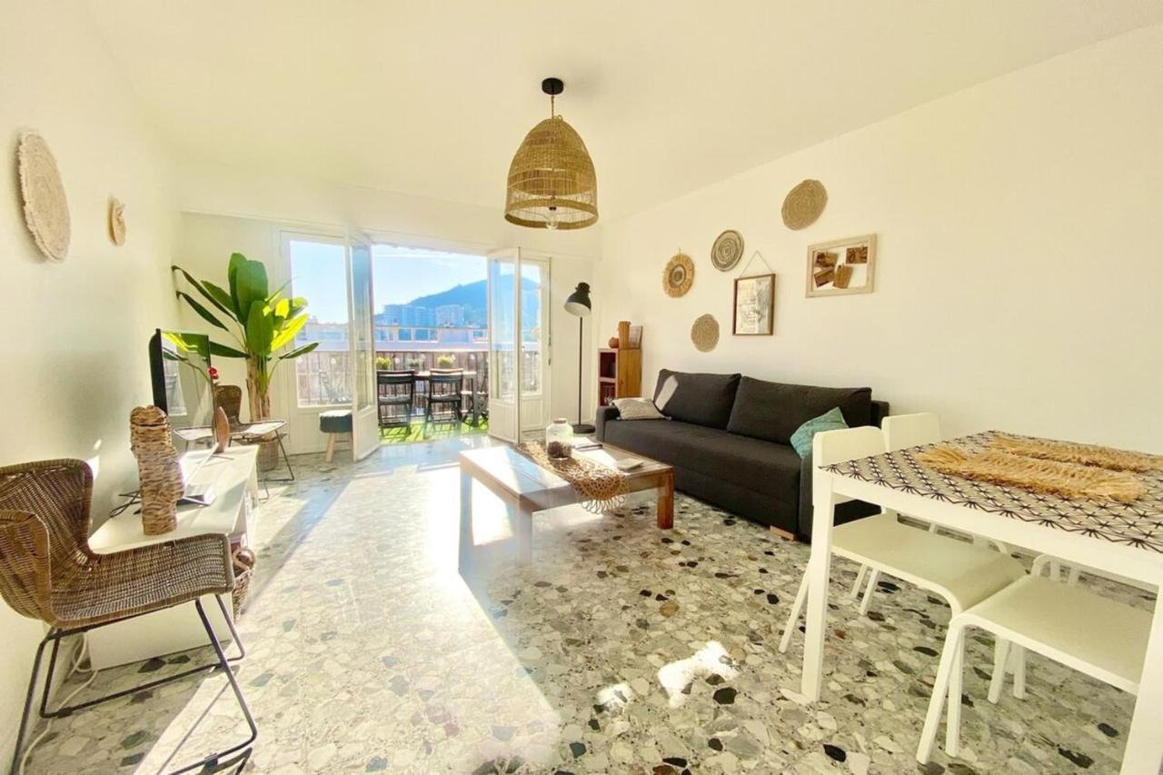 Ferienwohnung Vue Mer Au Carre D'Or De Ajaccio - Parking, Wifi Exterior foto